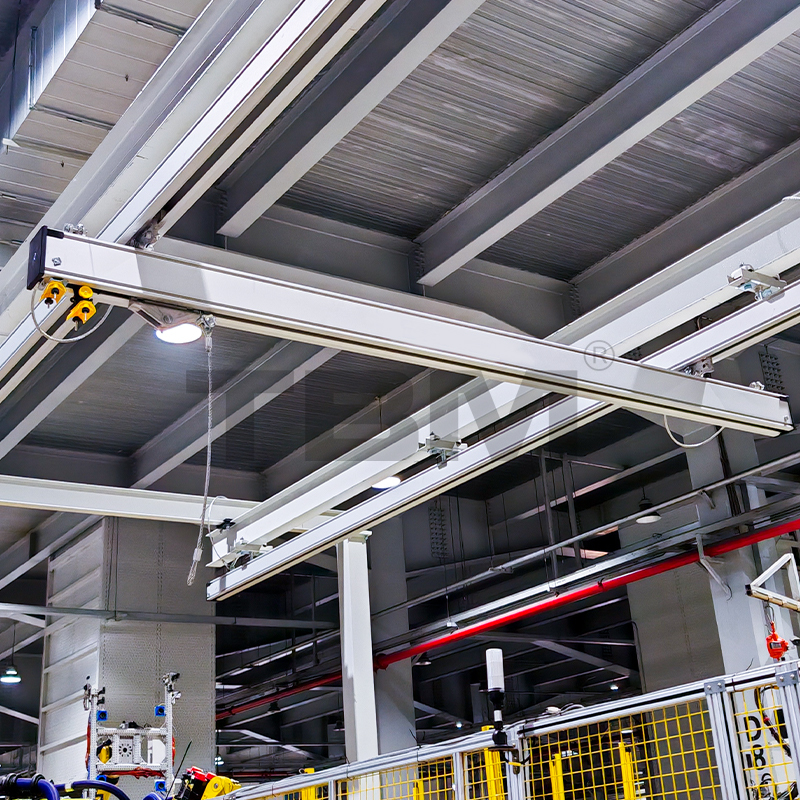 Alumiiniset kevyet nosturit